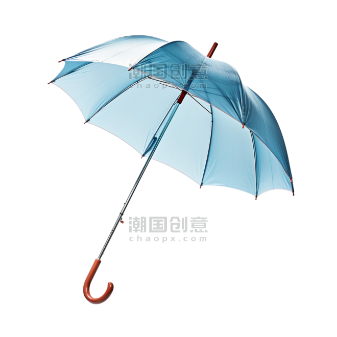 创意美丽蓝色高级雨伞雨伞雨天下雨
