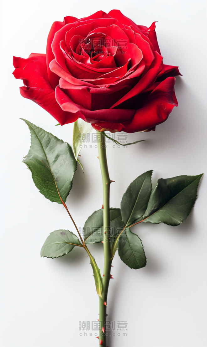 情人节花卉植物美丽的红玫瑰特写摄影1