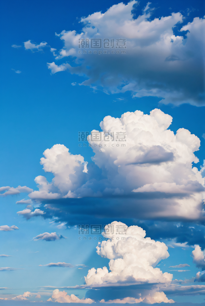 创意蓝天白云自然风景摄影配图9