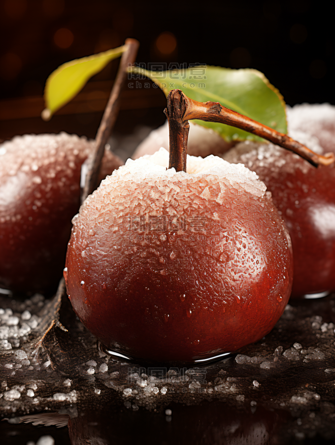 创意营养美味的水果冻梨东北美食特产水果