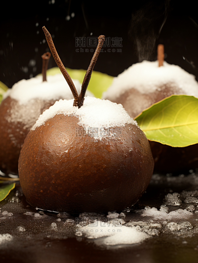 东北美食特产水果冬季美味水果冻梨14