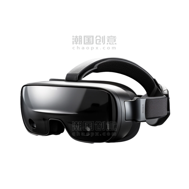 创意造型VR眼镜科技元素立体免抠图案