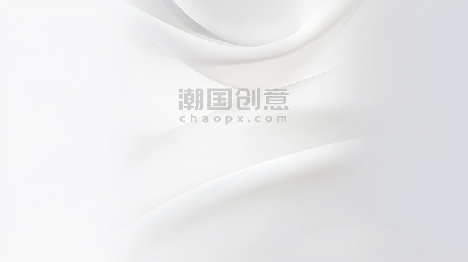 创意医美灰白银白珠光色柔和清透流动纹理大气渐变美业丝绸白色素材