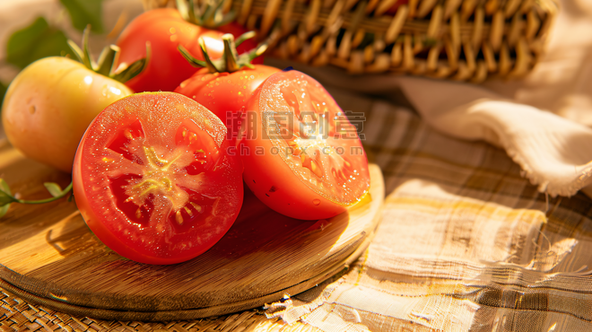 创意生鲜新鲜蔬菜番茄小番茄水果摄影3