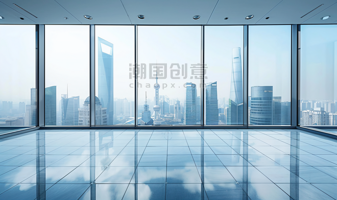 创意上海陆家嘴商业大气大厦城市都市商务建筑办公楼